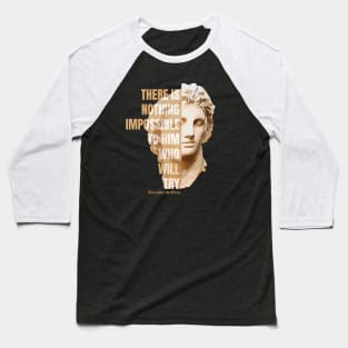 Alexander The Great Baseball T-Shirt